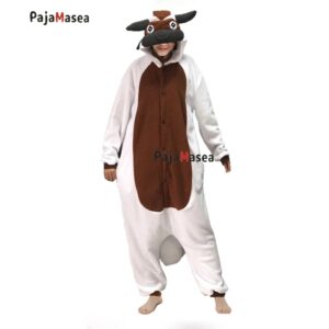 Disfraz de Cosplay de vaca Appa Animal The Last airdoblador para adultos, pijamas bonitos de Anime, Onesies de fiesta familiar de Halloween, Kigurumi