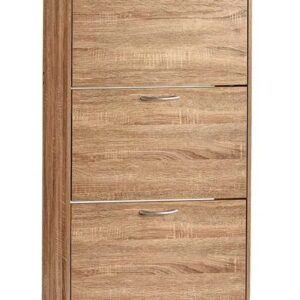 GREATOOL Zapatero de 3 Puertas, Organizador de Zapatos Moderno, Estilo Escandinavo, Gran Almacenaje, Muy Resistente, Fabricado en Europa