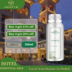 NAMSTE-aceites aromáticos para el hogar, dispositivo ambientador eléctrico, extracto de planta de Oasis aromático, difusor de Perfume, 500ML