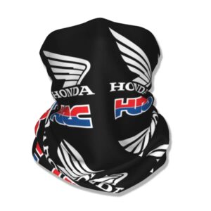 Hondas Racing Corporation-Bandana de motocicleta para hombre y mujer, bufanda envolvente impresa, diadema multifuncional, cubierta para el cuello, pesca, adultos