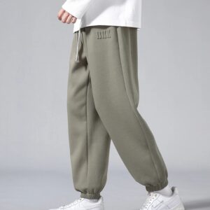 Pantalones de chándal de algodón para hombre, Pantalón deportivo holgado, Hip Hop, talla grande 8XL, 7XL, 6XL