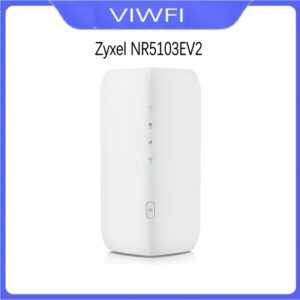 ZYXEL-enrutador interior NR5103EV2, enrutador de 4,7 Gbps, WiFi6, 4G, LTE, Cat19, tarjeta Sim, 5G, WiFi, CPE, PK, H122-373, 99% nuevo