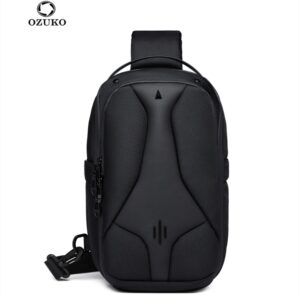 Ozuko-Bolso de pecho cruzado para hombre, bandolera de viaje de alta calidad, con almohadilla de 11 pulgadas, a la moda, novedad
