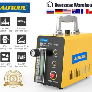 AUTOOL-Detector de fugas de humo de coche SDT103, generador de humo, Analizador de fugas de tubería automotriz, herramienta de diagnóstico de fugas de vacío