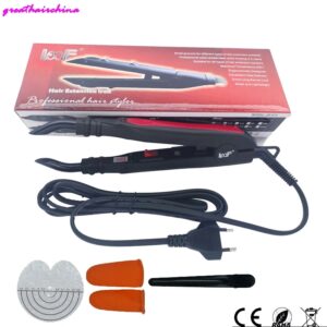 Conector de calor de fusión de temperatura constante, extensión de cabello de unión de queratina, herramientas de conector de calor de hierro, certificación piezas, 1