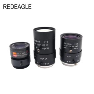 Lente de enfoque fijo HD de 3MP y 4mm, lente Manual de Zoom Varifocal de 5-50mm, 2,8-12mm, filtro de 650nm, lente CCTV para cámara de seguridad con montaje CS
