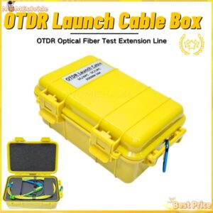 Caja de Cable de lanzamiento óptico de fibra OTDR, eliminador de zona ciega APC SC-SC SC/UPC-SC/APC SM 1000/1550nm, línea de extensión de prueba, 2000/1310 KM