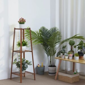 Soporte de exhibición de plantas escalonado 27-pengliang-12, no elegante, escaparate tu jardín con elegancia y encanto