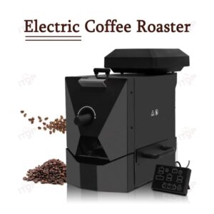 ITOP-tostador de café de 500g, 3 programas de tostado, operación fácil y divertida, máquina para asar granos de café doméstica con filtro de humo