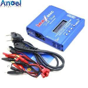 Imax-cargador de equilibrio B6 AC RC, descargador de batería Lipo, 80W, B6AC, 6A, pantalla LCD Digital, Li-ion LiFe, Nimh, Nicd, PB