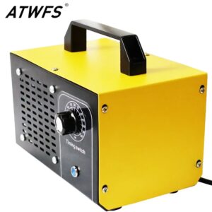 ATWFS-purificador de aire generador de Ozono, limpiador de aire, desinfección, esterilización, ozonizador, limpieza de formaldehído, 220V, 60g/48g