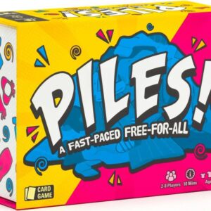 Lost Boy Entertainment Piles-Juego de cartas-juego en casa-adecuado para niños de 8 años y más-juego para adultos-juego en casa nocturno-Viajes