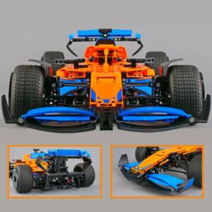 Juego de bloques de construcción de coche de carreras McLarens F1 para niños, juguete técnico de Fórmula 1, supercoche, regalo de cumpleaños
