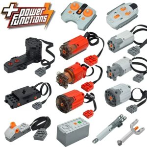 Piezas técnicas MOC, funciones de potencia, Motor multiherramienta, servotren, motor PF 8293 8883, modelo Compatible, bloques de construcción Leduo