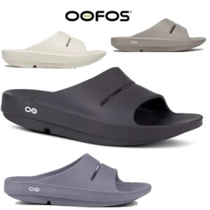 OOFOS-Sandalias ligeras para hombre y mujer, zapatos de recuperación, zapatillas de fondo suave, toboganes para interiores, zapatos de playa ligeros