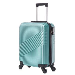 50x35x20cm Maletas de Viaje Rígidas ABS, 22" Maletas de Viaje, Ampliable Trolley Cabina Ligero Duradero con 4 Ruedas Dobles Giratorias y Cierre
