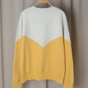 Sudadera con estampado de letras y flores para mujer, jersey de manga larga con cuello redondo, Color Patchwork, a la moda, novedad de otoño 2023