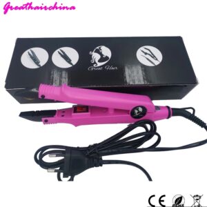 JR611 extensión de cabello profesional de temperatura constante, herramientas de conector de fusión de queratina de calor wan, almohadilla de aislamiento de silicona