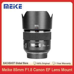 Meike 85mm F1.8 enfoque automático marco completo asférico medio teleobjetivo retrato lente principal para cámaras Canon EOS EF montura DSLR