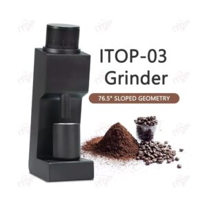 ITOP 03-molinillo de café eléctrico para el hogar, molinillo de granos de café de siete núcleos, 48mm, VS3, Espresso, 110V, 220V