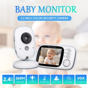 Monitor de bebé VB603, cámara de vigilancia con Wifi, pantalla LCD de 3,2 pulgadas, intercomunicador de vídeo, cámaras digitales, protección de seguridad para recién nacidos
