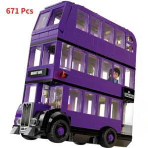 Bloques de construcción Legos para niños, juguete de ladrillos para armar autobús del caballero prisionero, ideal para regalo, código 75957, Compatible con Legos
