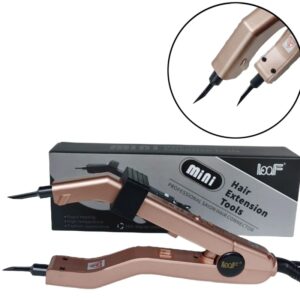 Herramienta de extensión de cabello de queratina ajustable, plancha de fusión de unión de queratina, la última 609C, Multicolor