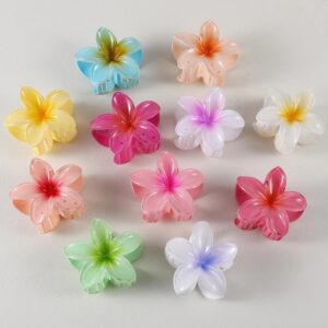 Pinzas para el pelo de flores para mujer, pinza para el pelo grande de estilo bohemio, horquilla para vacaciones en la playa, accesorios para el cabello para niñas