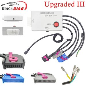 Plataforma de prueba de Cable de alimentación, panel de instrumentos, prueba de luz de reparación de arranque, actualización III MQB Cluster 12V-14V para Volkswagen Audi