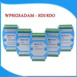 Módulo de entrada y salida Digital 8DI 8DO optoacoplador aislado/RS485 MODBUS RTU comunicaciones Wellpro WP8028ADAM
