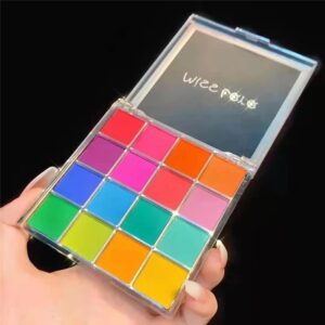 Miss Lara-paleta de sombras de ojos de 16 colores, sombra de ojos pigmentada mate, brillo de artista colorido, Cosméticos de maquillaje de ojos