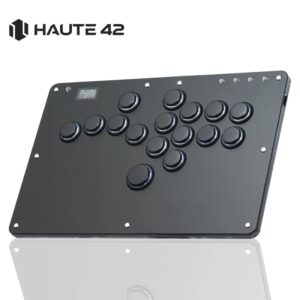 Haute42-controlador de Arcade sin palanca, Joystick Hitbox con botón de llanta, para PC/ PS5/PS4