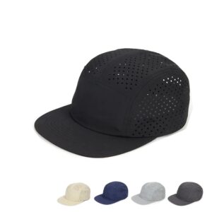 Gorra de béisbol de secado rápido para hombre y mujer, gorro con agujeros impermeables, 5 paneles, 60-62cm, 2024