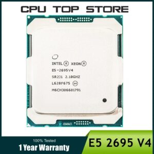 Intel-procesador de servidor Xeon E5 2695 V4 2695V4, 2,1 GHz, 18 núcleos, 120W, LGA 2011-3