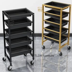 Carrito enrollable para salón de belleza y peluquería, muebles de belleza WKST para salón de tatuaje, Spa, Wozek, Narzedziowy