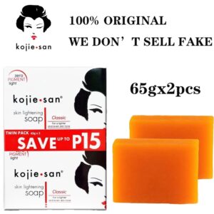 KOJIE SAN jabón 65gx2,135gx2 Ácido Kójico garantía ORIGINAL