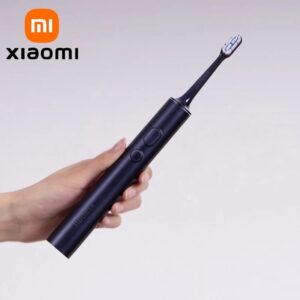 XIAOMI-cepillo de dientes eléctrico MIJIA T700, dispositivo con vibración ultrasónica para blanquear los dientes, limpieza bucal, aplicación inteligente