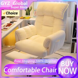Silla de oficina ergonómica suave y cómoda, soporte Lumbar, malla 4D, reposabrazos ajustable, reposacabezas reclinable, ocio, cuello, gran oferta
