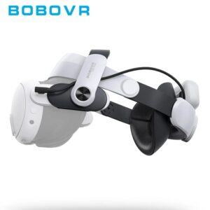 El cabezal de batería cómodo bobovr m3 pro es compatible con meta Quest 3 con tiempo de reproducción mejorado y soporte