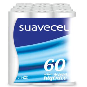 Papel Higiénico Doble Capa 60 Rollos | Papel Higiénico Suave y Resistente Doble Capa