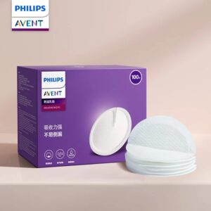 PHILIPS AVENT-almohadilla de lactancia antidesbordamiento para posparto, desechable, estilo fino, ventila el pezón a prueba de fugas, 100 piezas