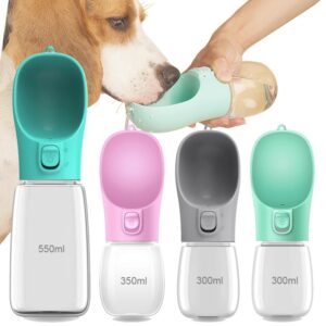 Botella de agua para mascotas, alimentador de agua para perros y gatos, cuencos a prueba de fugas para viajes al aire libre, contenedor para beber para cachorros, Pug, Chihuahua, Labrador