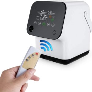Generador concentrador de oxígeno doméstico, nebulizador de flujo continuo, respirador de oxígeno, 7L, 110V, 220V opcional