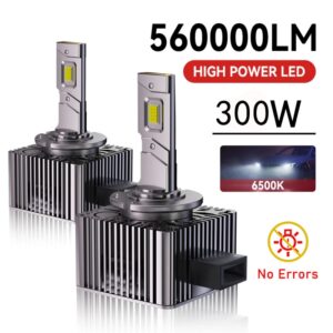 Bombillas de faro Led para coche, lámpara Canbus sin Error D4S, D5S, D2S, D4R, D2R, 35W, 6500K, serie D D1S, D3S, 12V, 24V