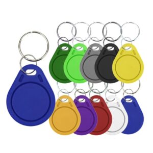 Mando a distancia UID Block 0, 100 piezas, RFID, 13,56 mhz, cambiador Fob S50 M1, tarjeta intercambiable, grabable, para réplica