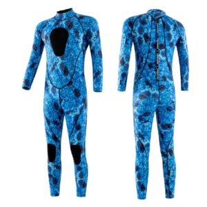 Trajes de neopreno para pesca submarina, trajes de neopreno para pesca, buceo, surf, esnórquel, kayak, camuflaje, cuerpo completo, térmico, mantiene el calor, 3mm