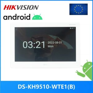 HIKVISION-Monitor interior de 10 pulgadas, DS-KH9510-WTE1(B), 802.3af POE, app hik-connect, WiFi, intercomunicador de vídeo, versión internacional