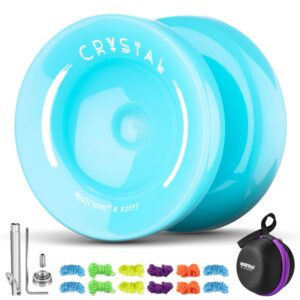MAGICYOYO K2 CRYSTAL Yoyo, yo-yo sensible de doble propósito para principiantes, rodamiento no sensible de repuesto para avanzados