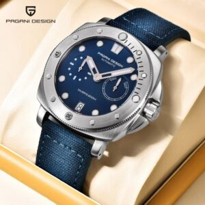 PAGANI Design-Reloj de pulsera para hombre, accesorio masculino de pulsera resistente al agua 200M con mecanismo automático de movimiento, complemento mecánico de marca de lujo con zafiro AR, nuevo