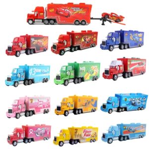 Disney-Coche de Pixar 2 y 3 para niños, juguete de Metal fundido a presión, camión McQueen, King, Jackson Storm, Sally, regalo de cumpleaños y Navidad, #95